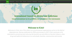 Desktop Screenshot of icaa.ch