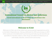 Tablet Screenshot of icaa.ch