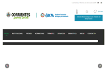 Tablet Screenshot of icaa.gov.ar